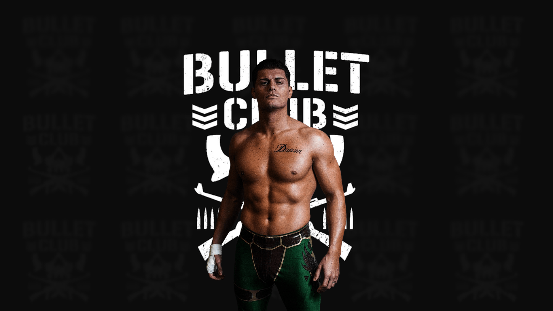 Cody Rhodes Bullet Club Wallpaper (Custom)
