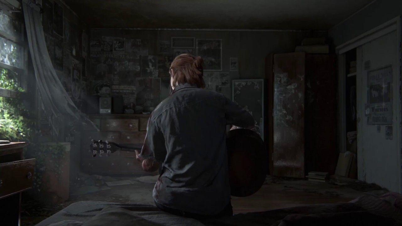 The Last Of Us 2 Ellie Guitar DOWNLOAD LINK WALLPAPER ENGINE