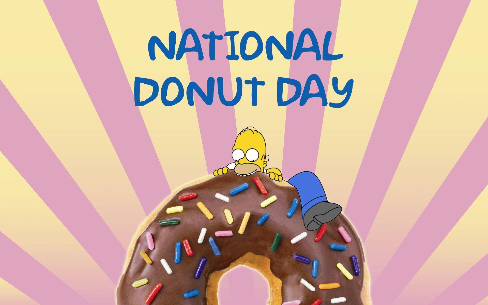 National Donut Day 2013 Wallpaper HD 1080p. General
