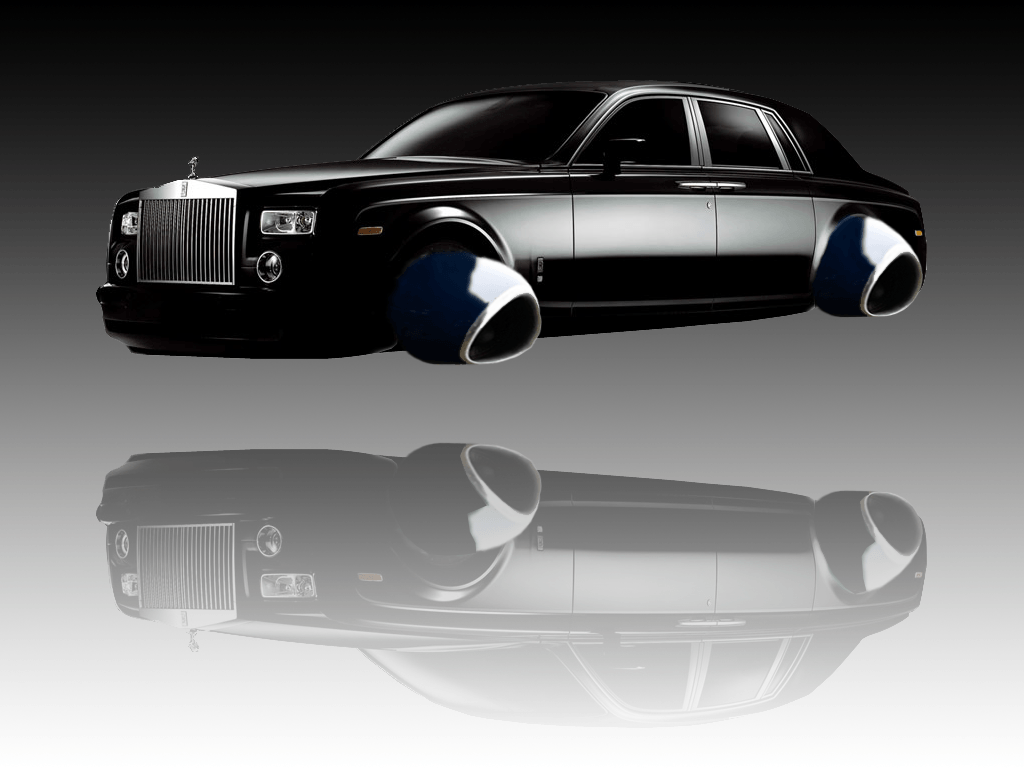 Creative Rolls Royce Flying Car Wallpaper.png (1024×768). Flying