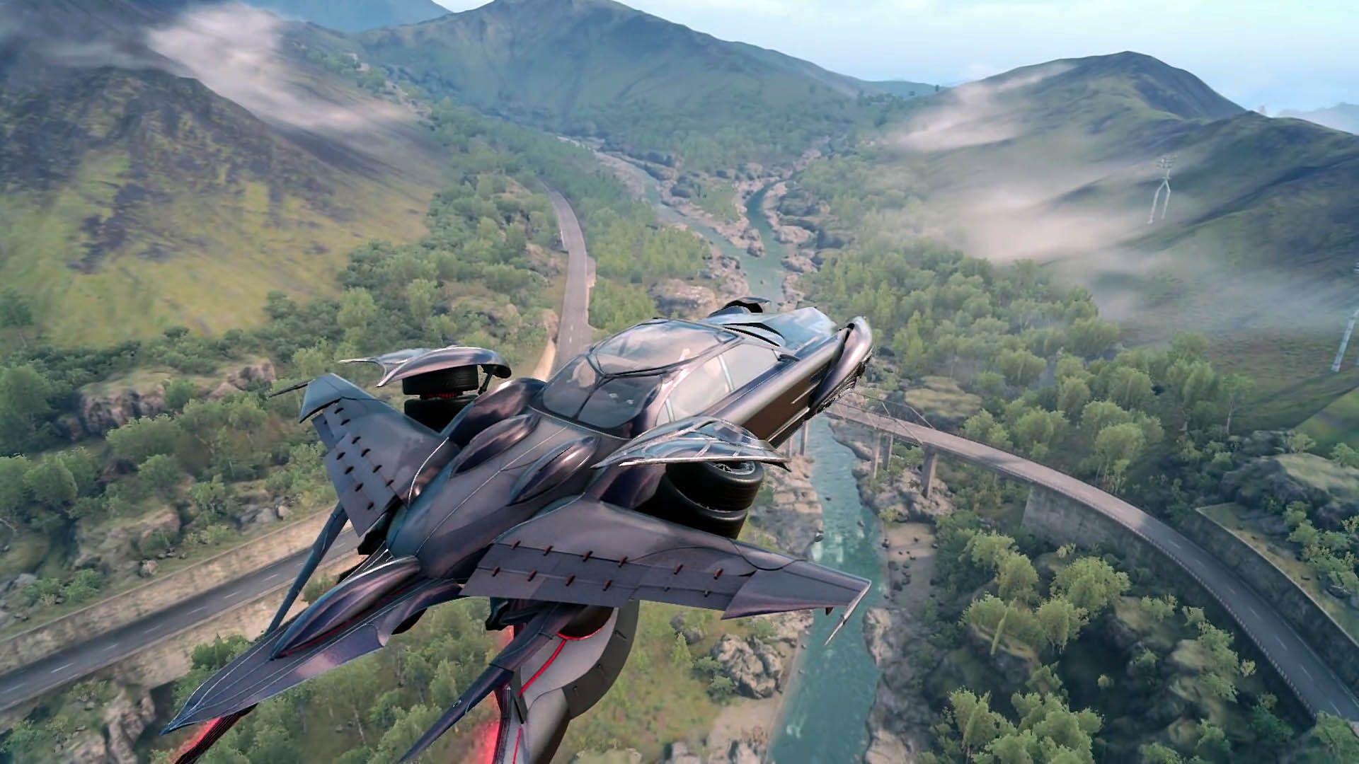 Regalia Type F Fantasy XV Flying Car HD
