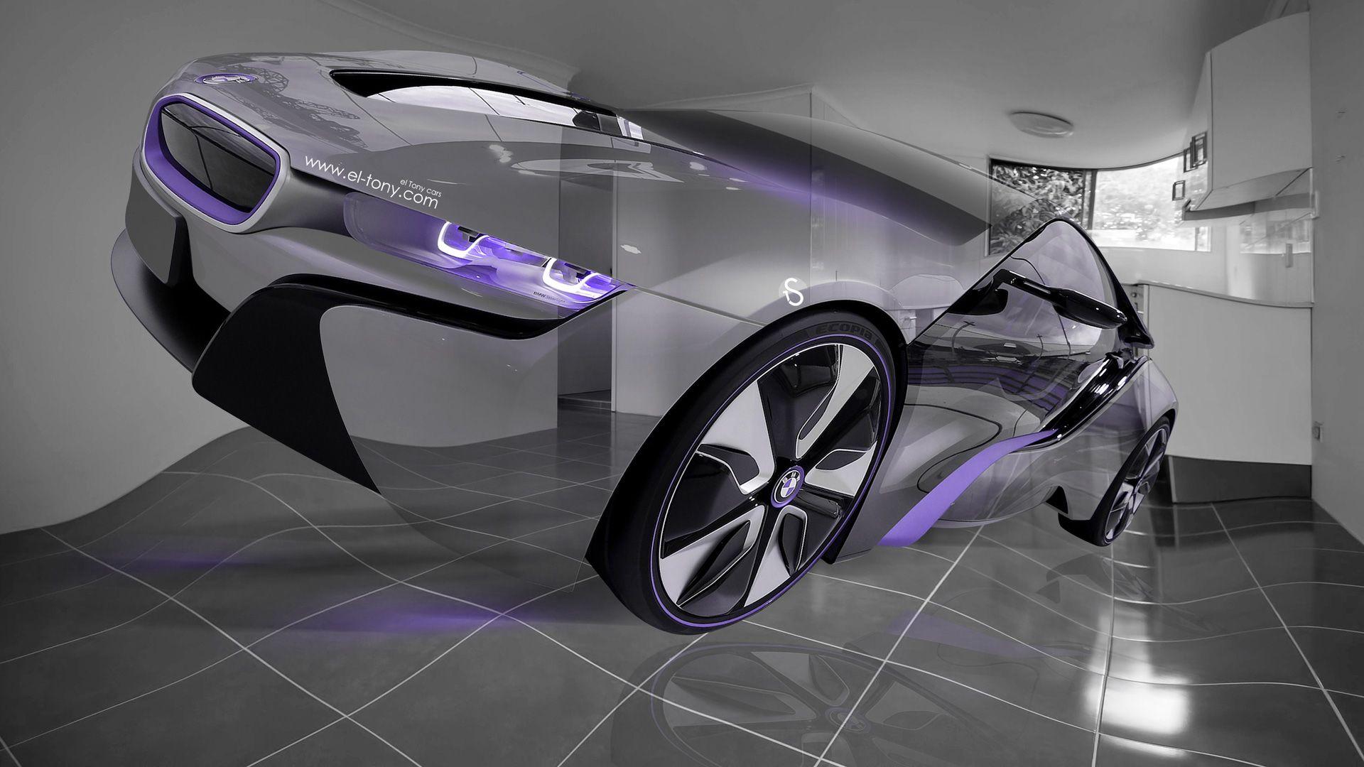 BMW i8 Fantasy Fly Crystal Car Plastic Home Style 2014