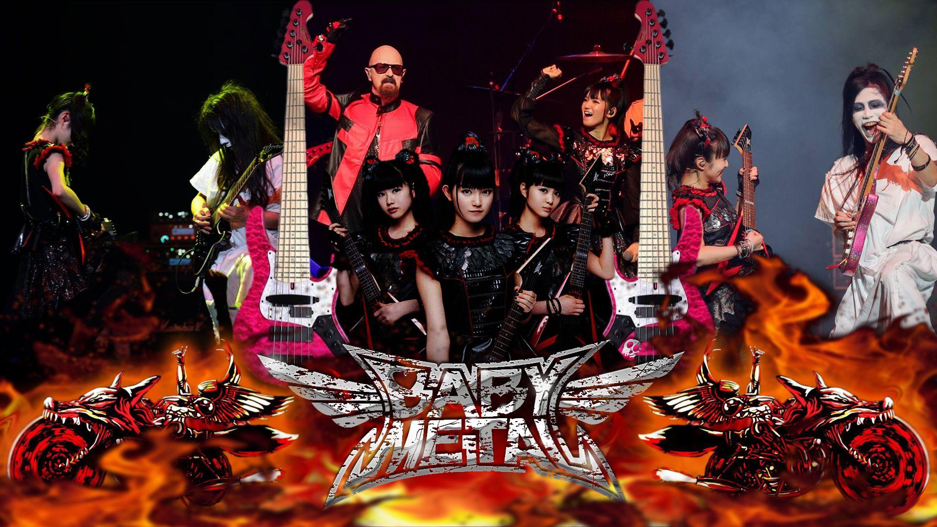 Babymetal and Rob Halford