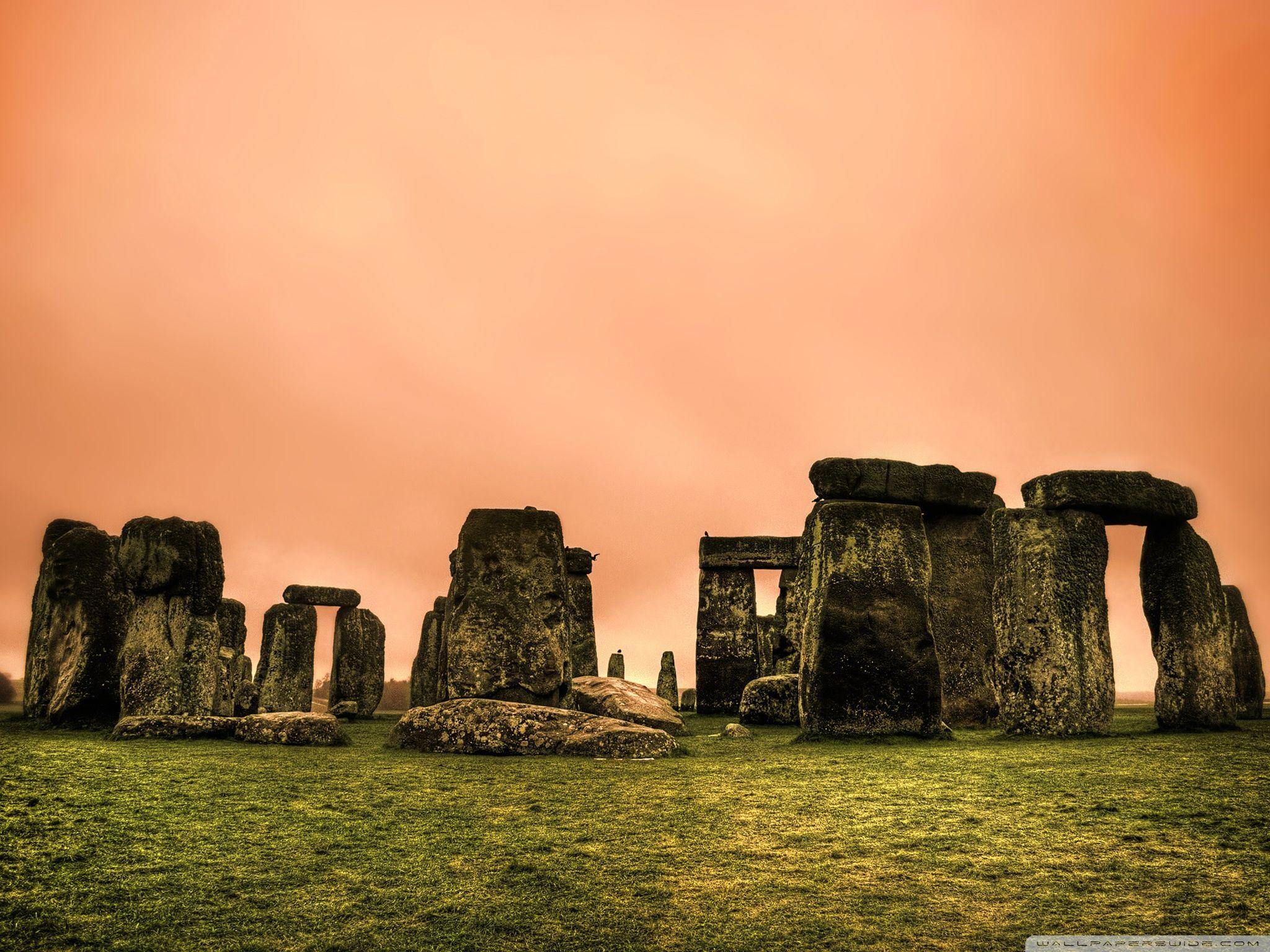 Stonehenge, United Kingdom HD desktop wallpaper, Dual Monitor