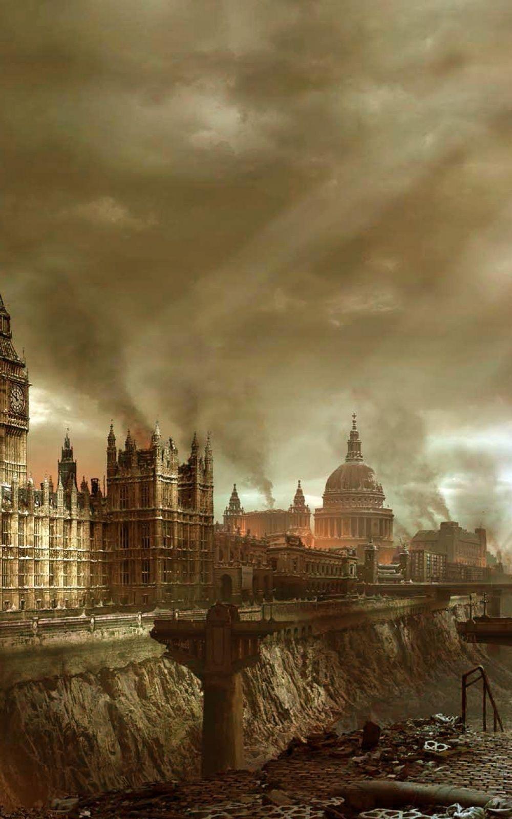 Burning London United Kingdom HD Wallpaper