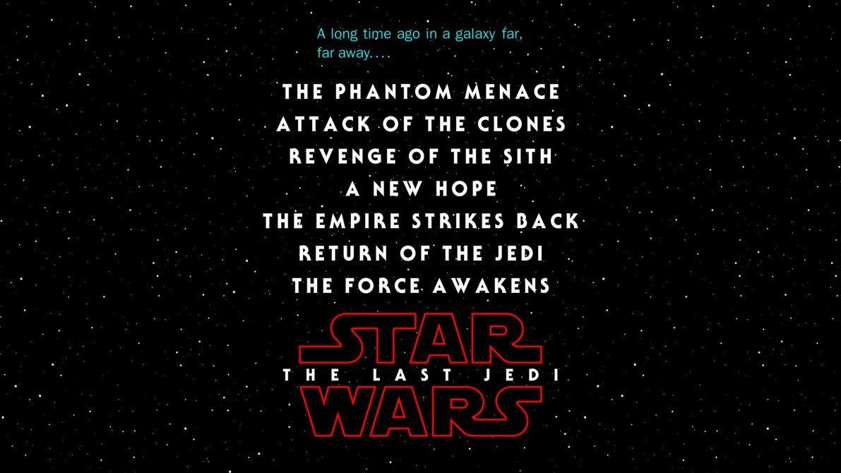 Star Wars, Episode VIII The Last Jedi Wallpaper