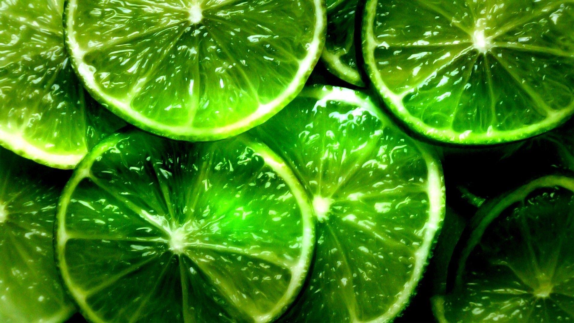 green, lemons, green lemons wallpaper