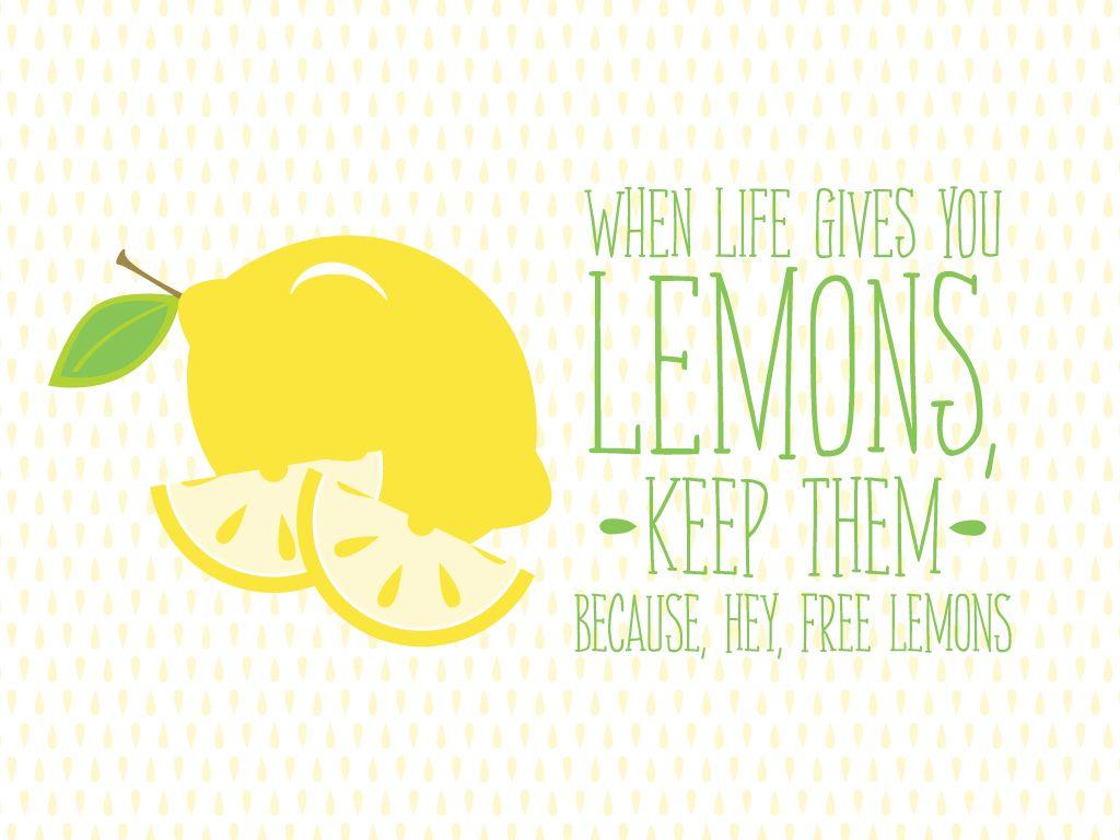 Friday Link Love. Google image, Lemon and Wallpaper