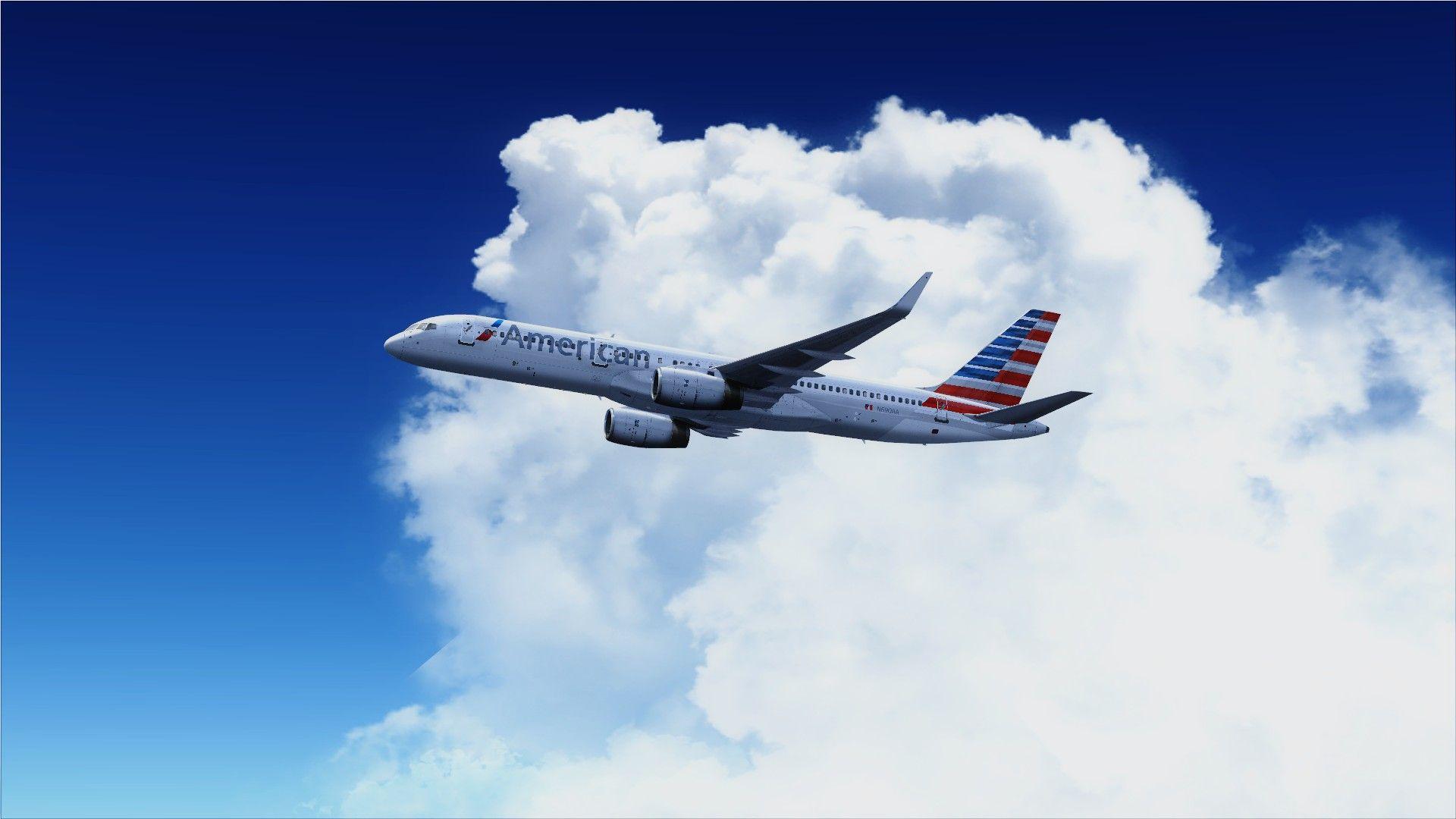 Fly, American, Airlines, Wide, Hd, Wallpaper, Download, Free