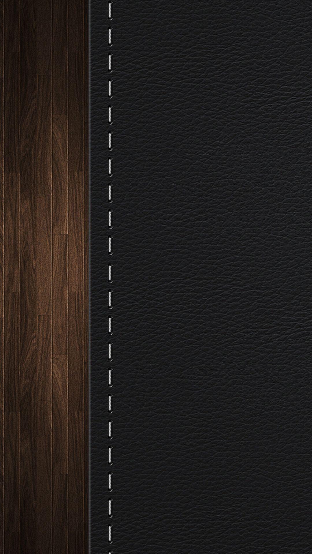 Download Wallpaper 1080x1920 Leather, Wood, Background, Texture