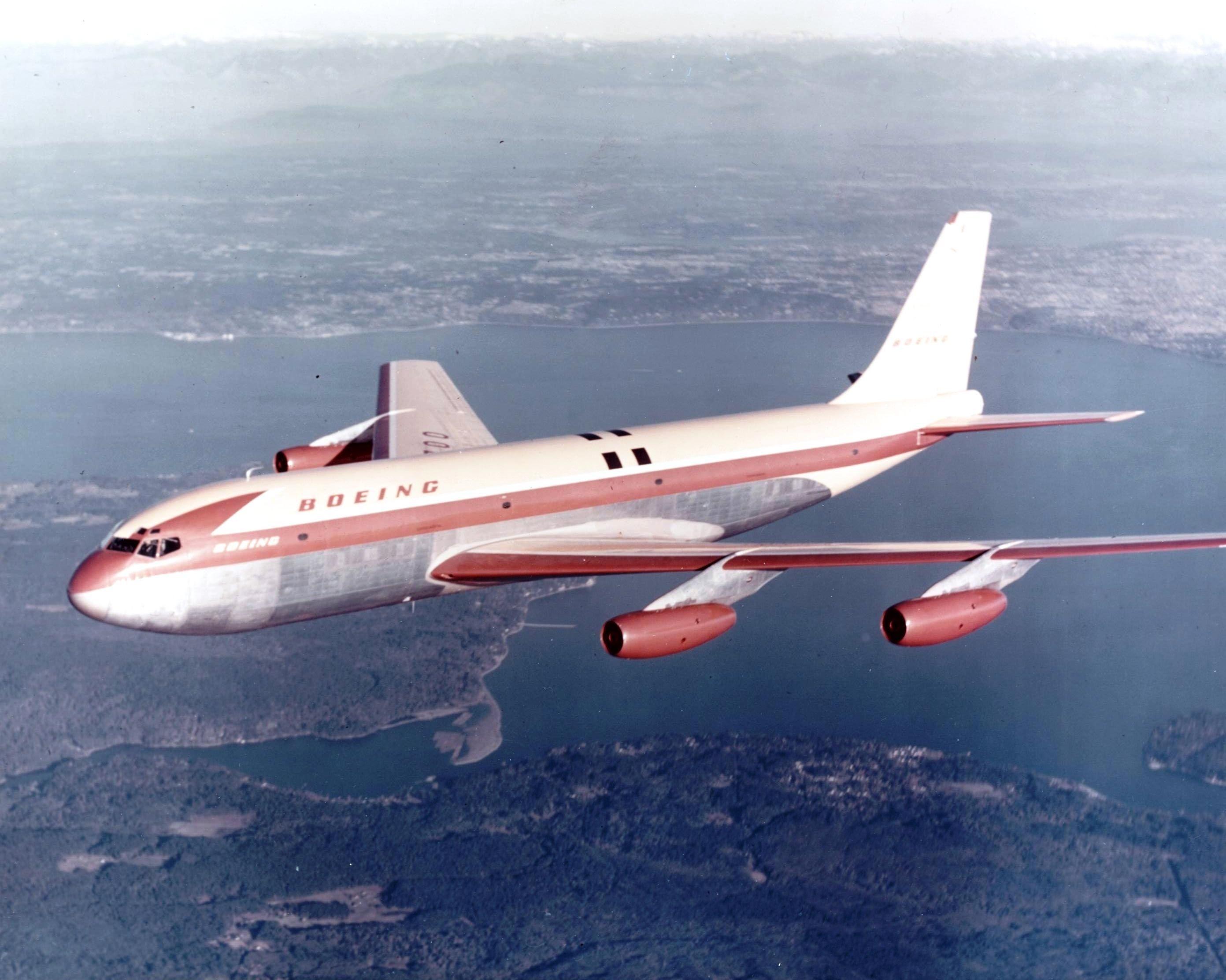July 1954: Boeing 707 Makes First Flight