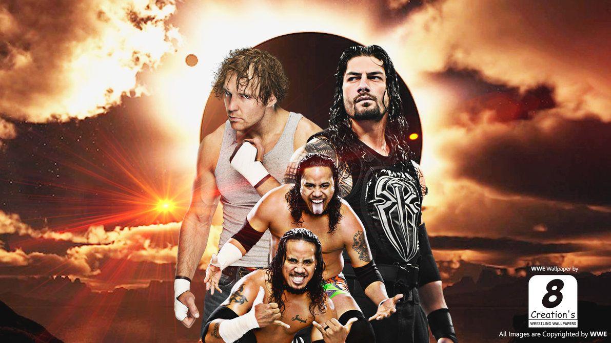 Dean Ambrose Roman Reigns and Usos Wallpaper