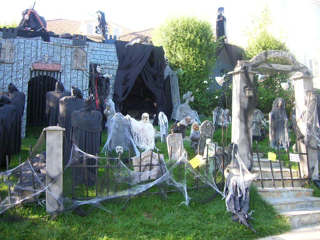 Scary Red Outdoor Halloween Decorations. The Latest Home Decor Ideas