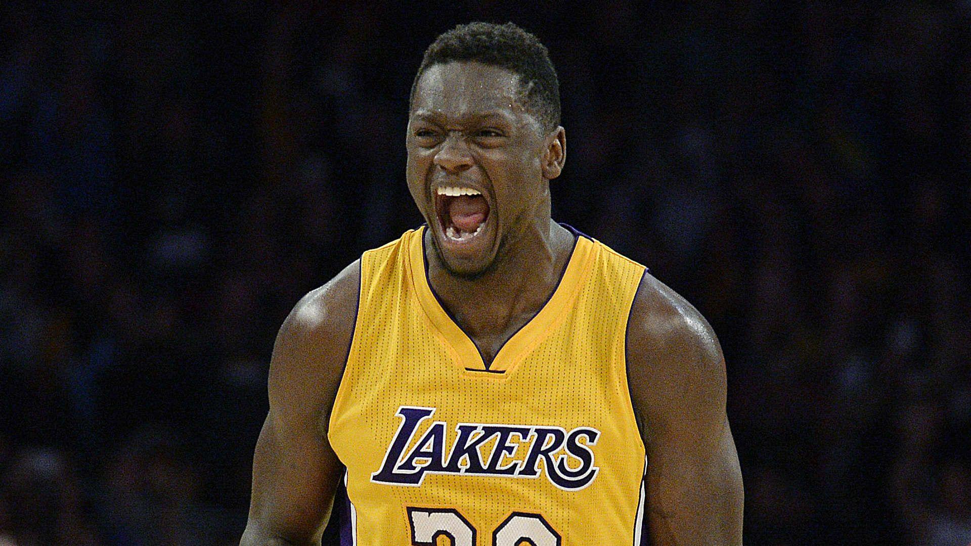 NBA fines Lakers' Julius Randle $15K for 'obscene gesture'. NBA