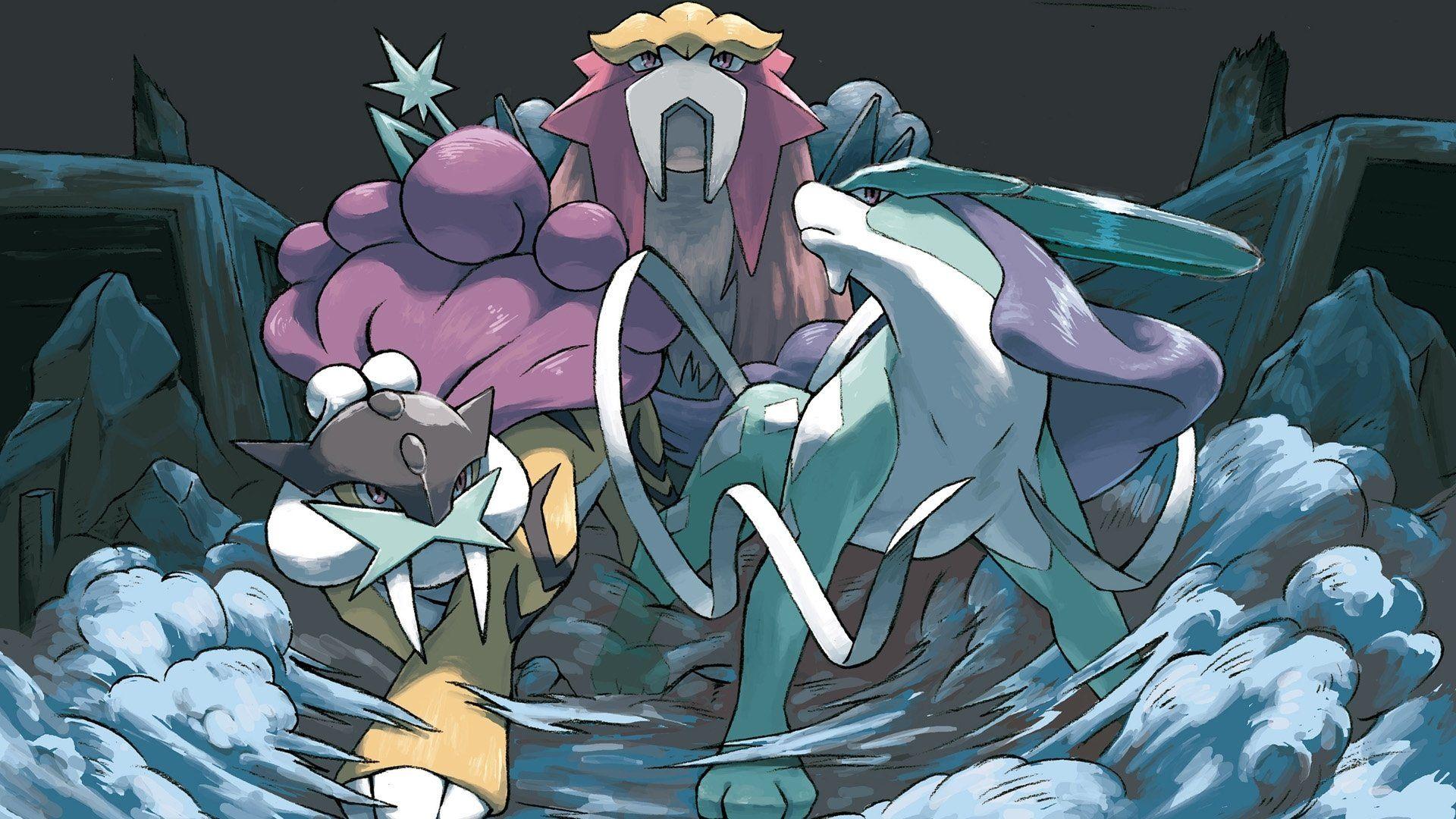 Entei (Pokémon) HD Wallpaper and Background Image
