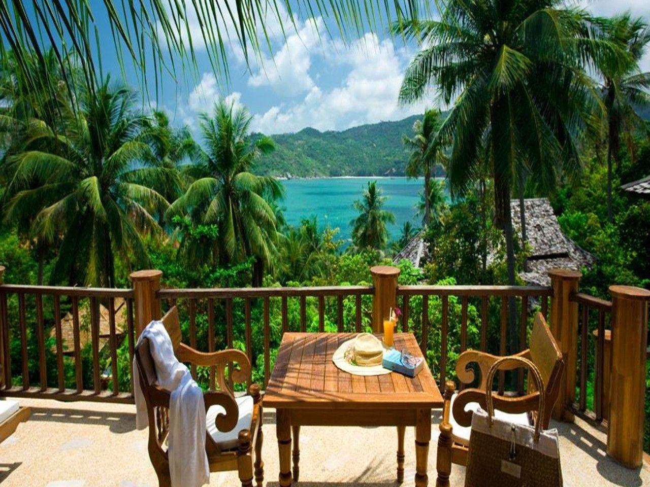 Tropical Balcony Wallpapers - Wallpaper Cave