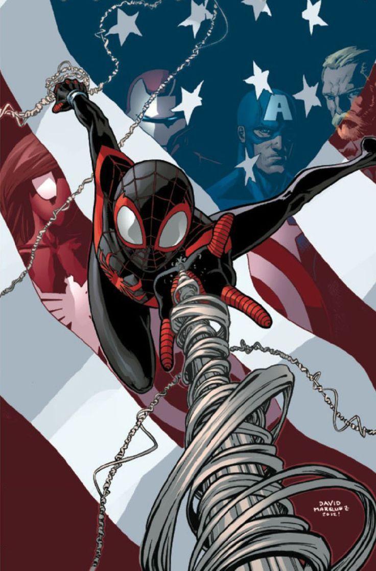 Ultimate #Spiderman #Miles #Morales. Ultimate Comics Spider Man