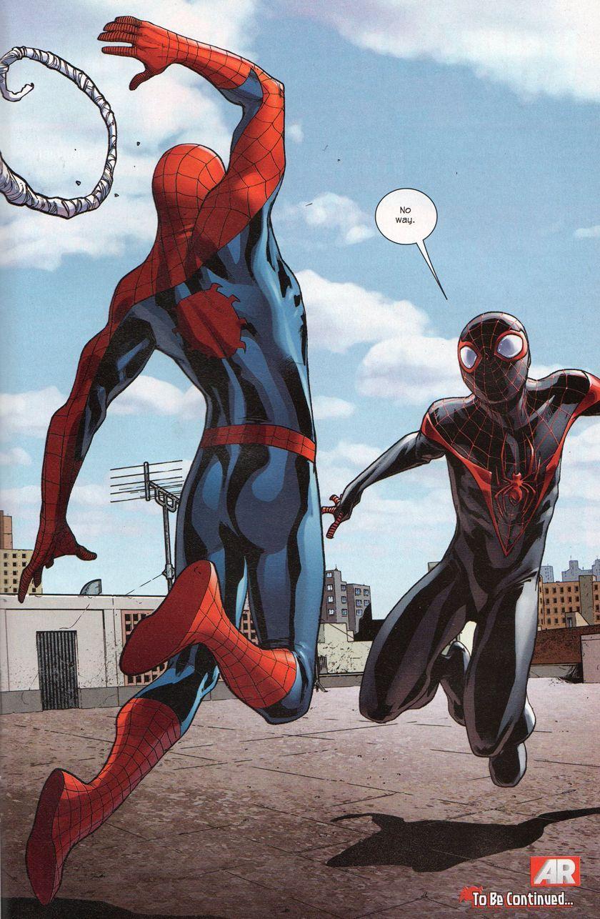 Peter Parker And Miles Morales Wallpapers Wallpaper Cave