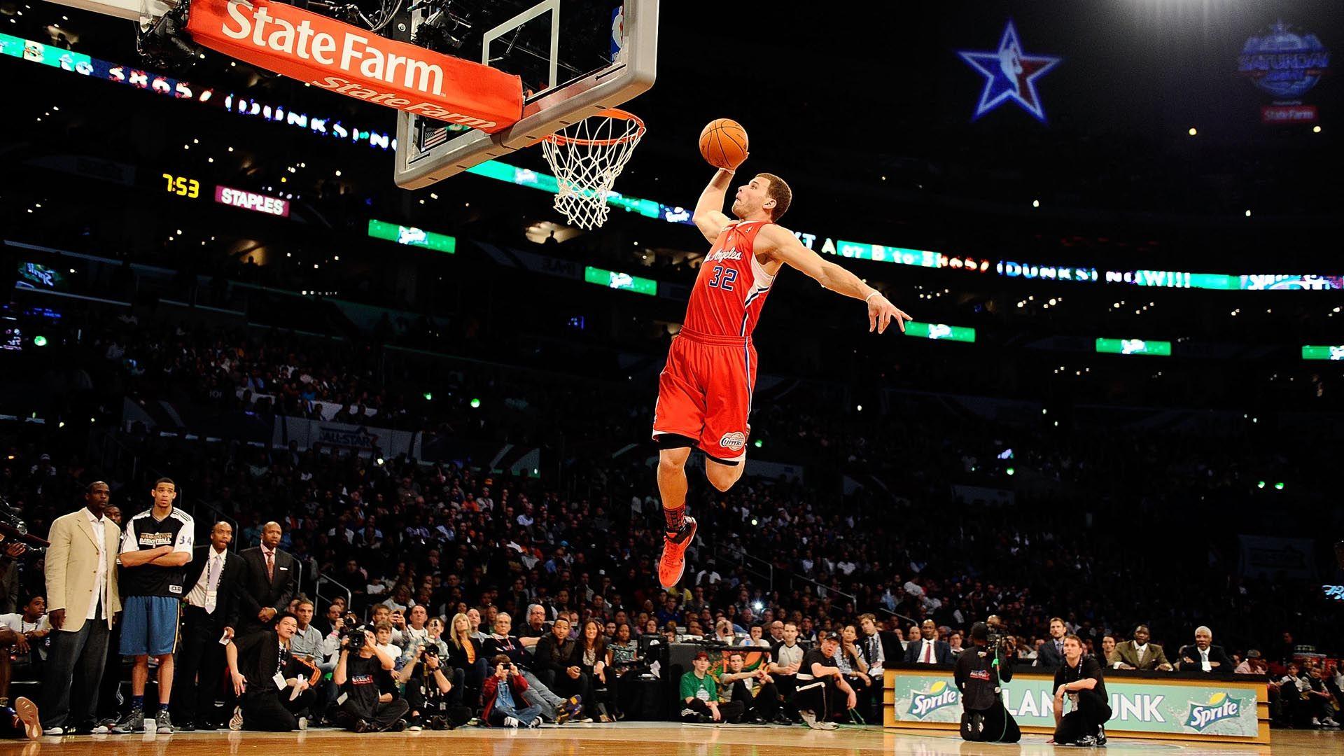 blake griffin wallpaper dunk