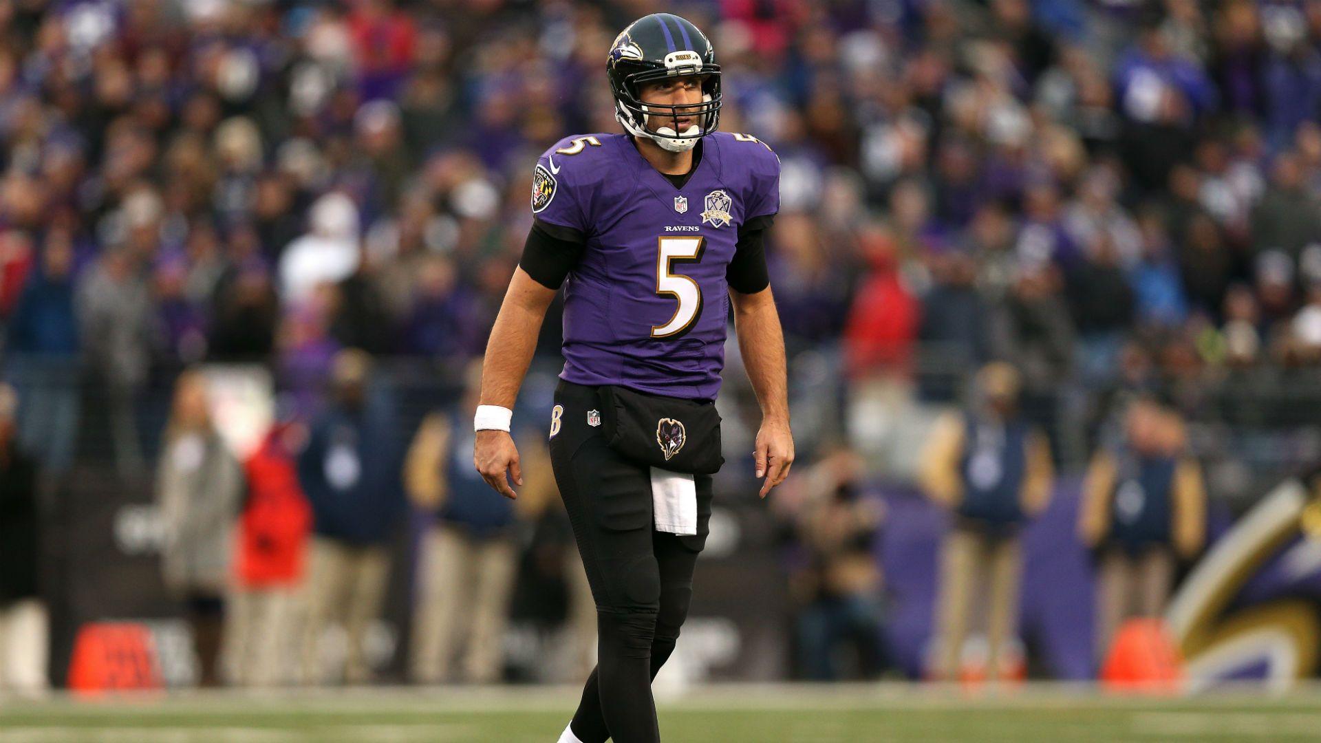 Joe Flacco is back, but no rush for him and other hurting Ravens