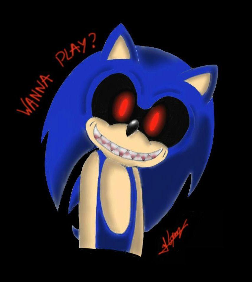 Sonic EXE. Me: not particularly. Creepy Pasta