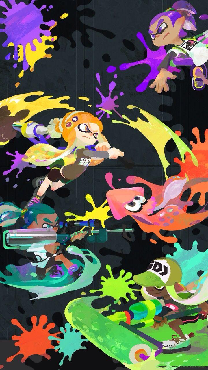New Official Splatoon Wallpaper for Mobile Devices!