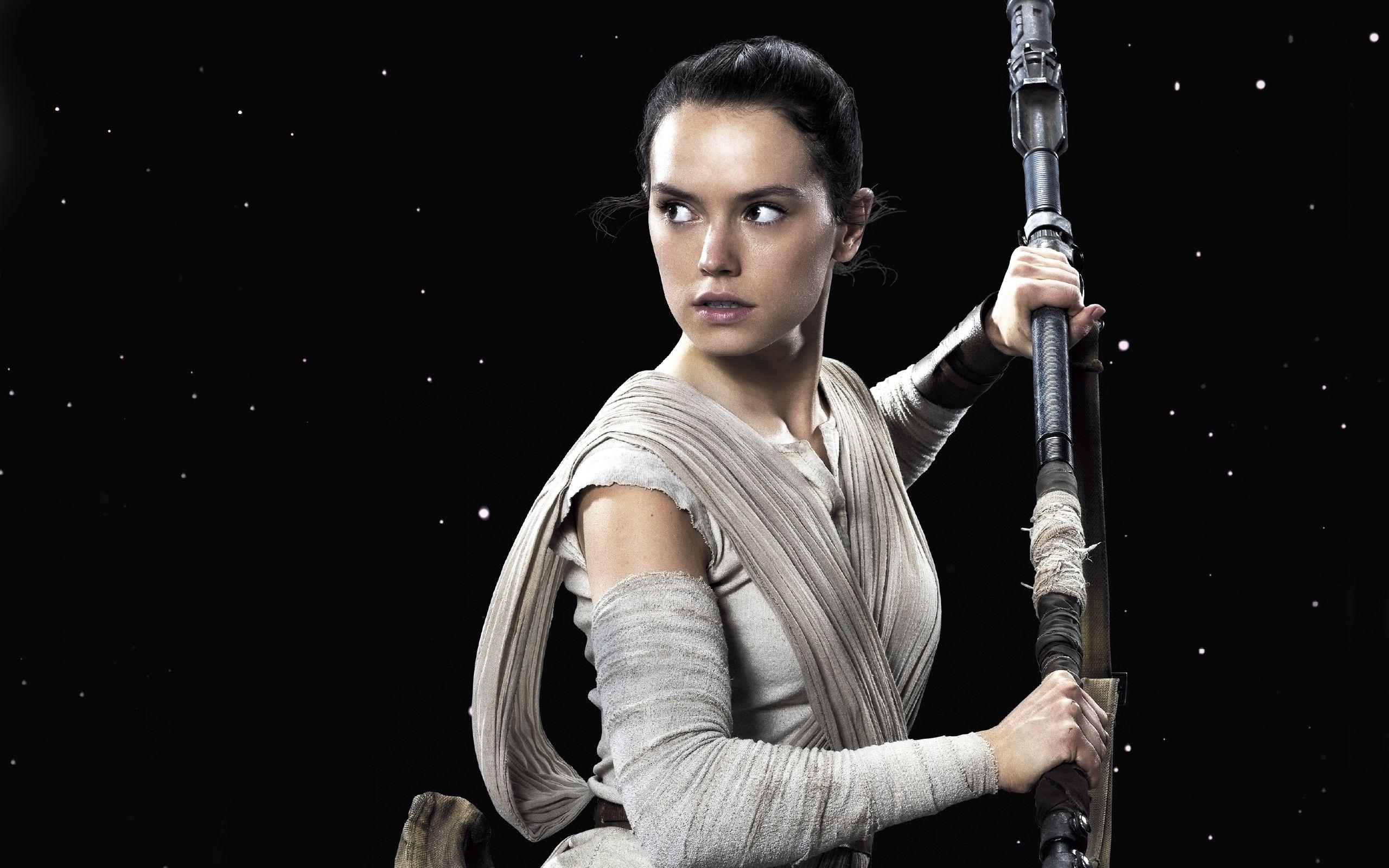 Daisy Ridley Rey Star Wars The Force Awakens Wallpaper. HD