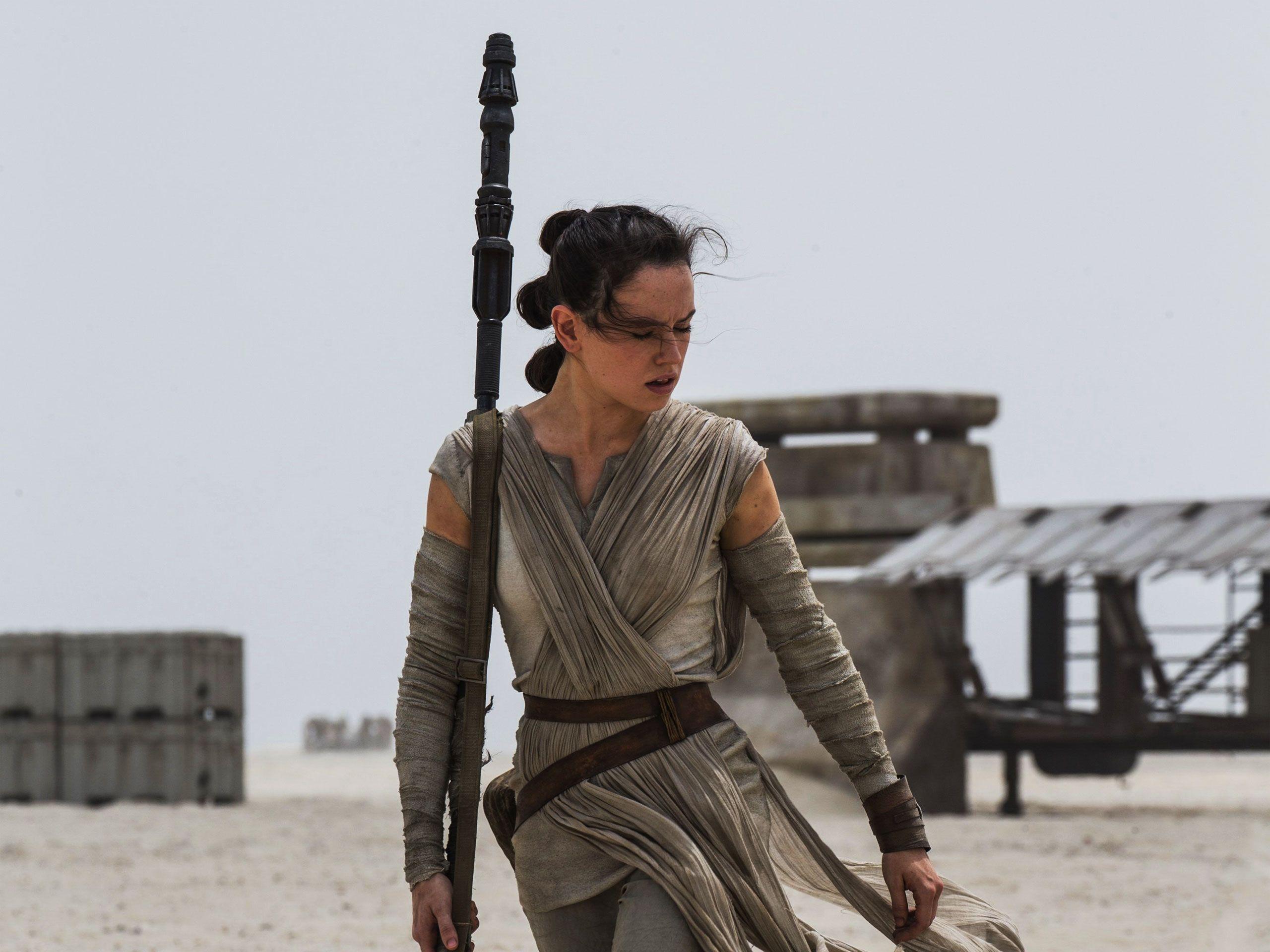 Rey from Star Wars 7: The Force Awakens
