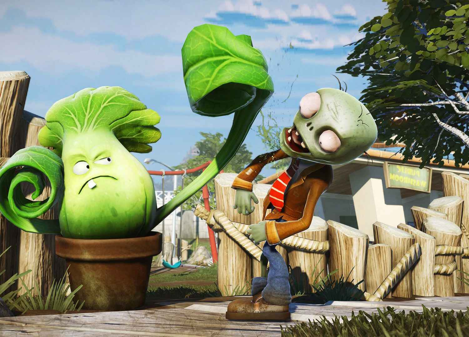 Wallpaper De Plants Vs Zombies Garden Warfare