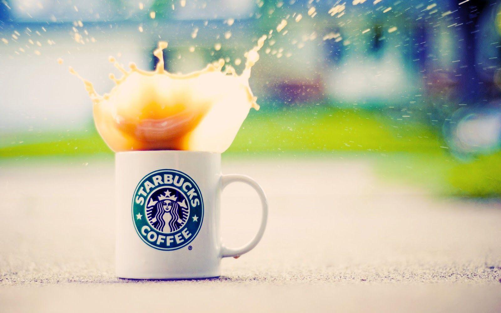 Starbucks Coffee Logo HD Wallpaper