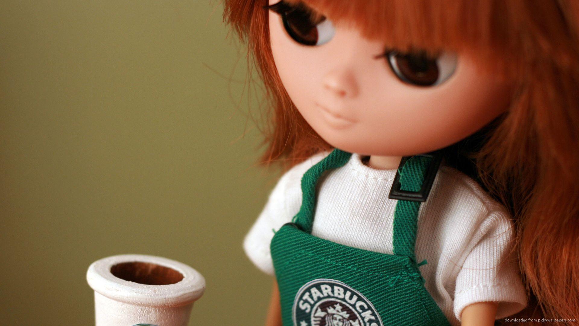HD Starbucks Doll Wallpaper