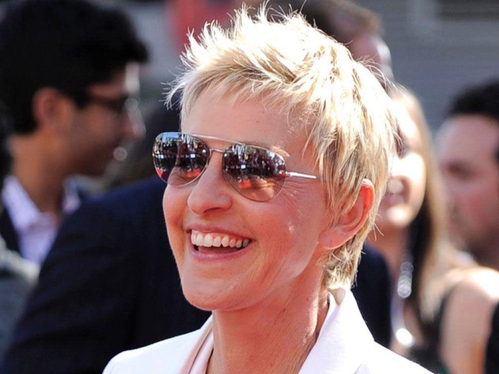 Ellen DeGeneres Big Smile