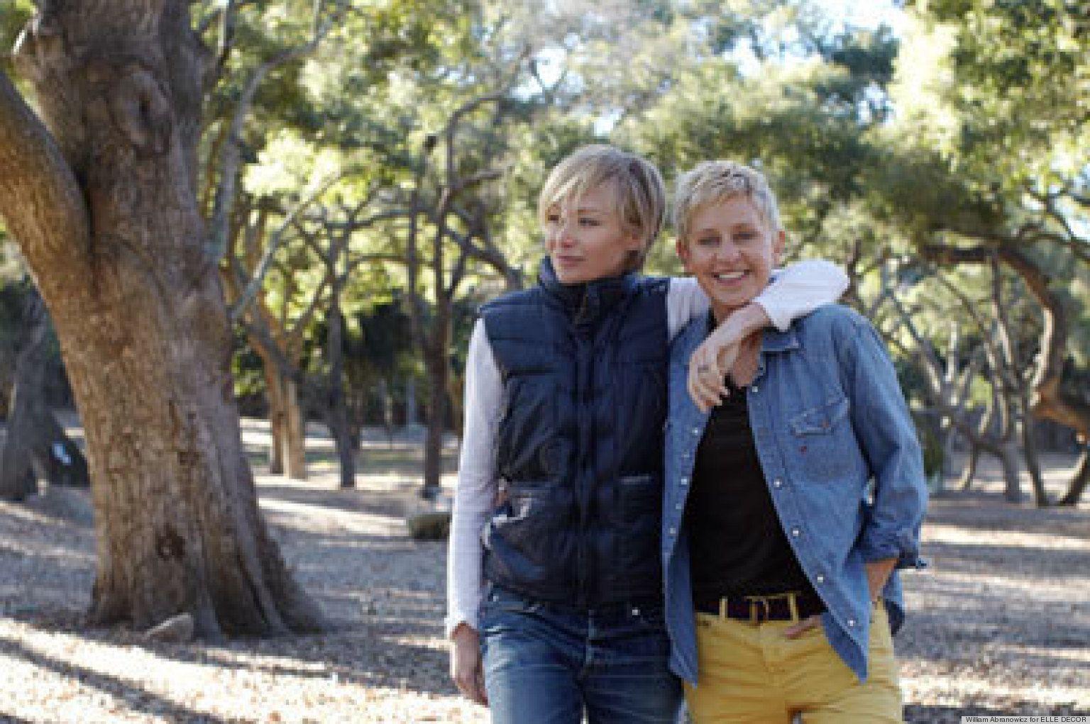 Ellen DeGeneres And Portia de Rossi Show Off Their Gorgeous