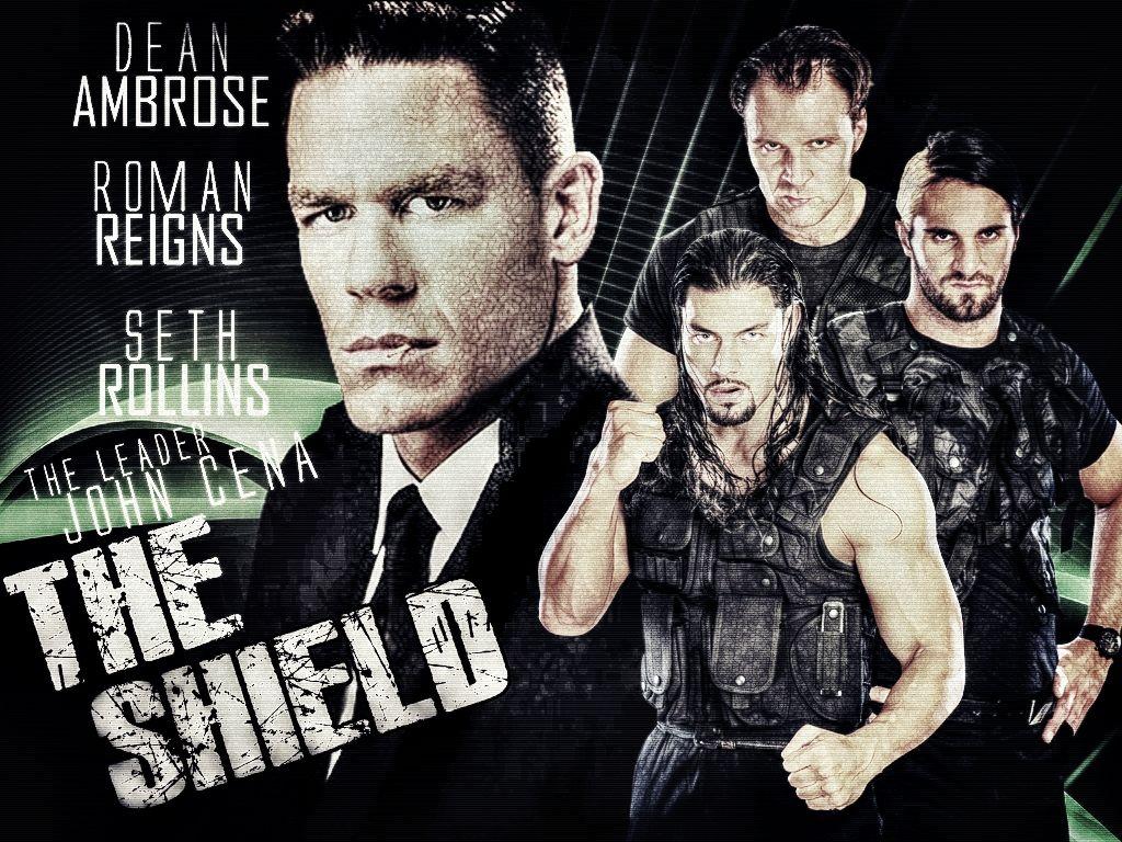 John Cena And The Shield Wallpaper