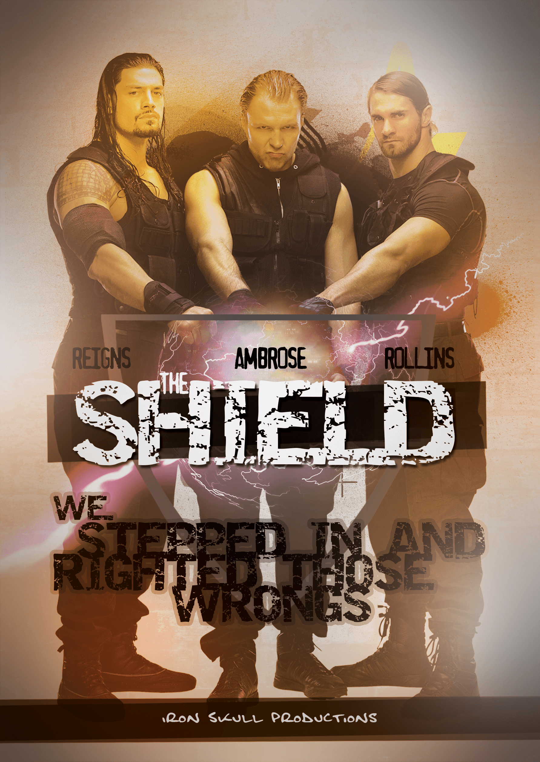 WWE SHIELD poster