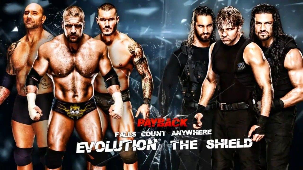 WWE 2K17 SHIELD V S Evolution 360 Gameplay