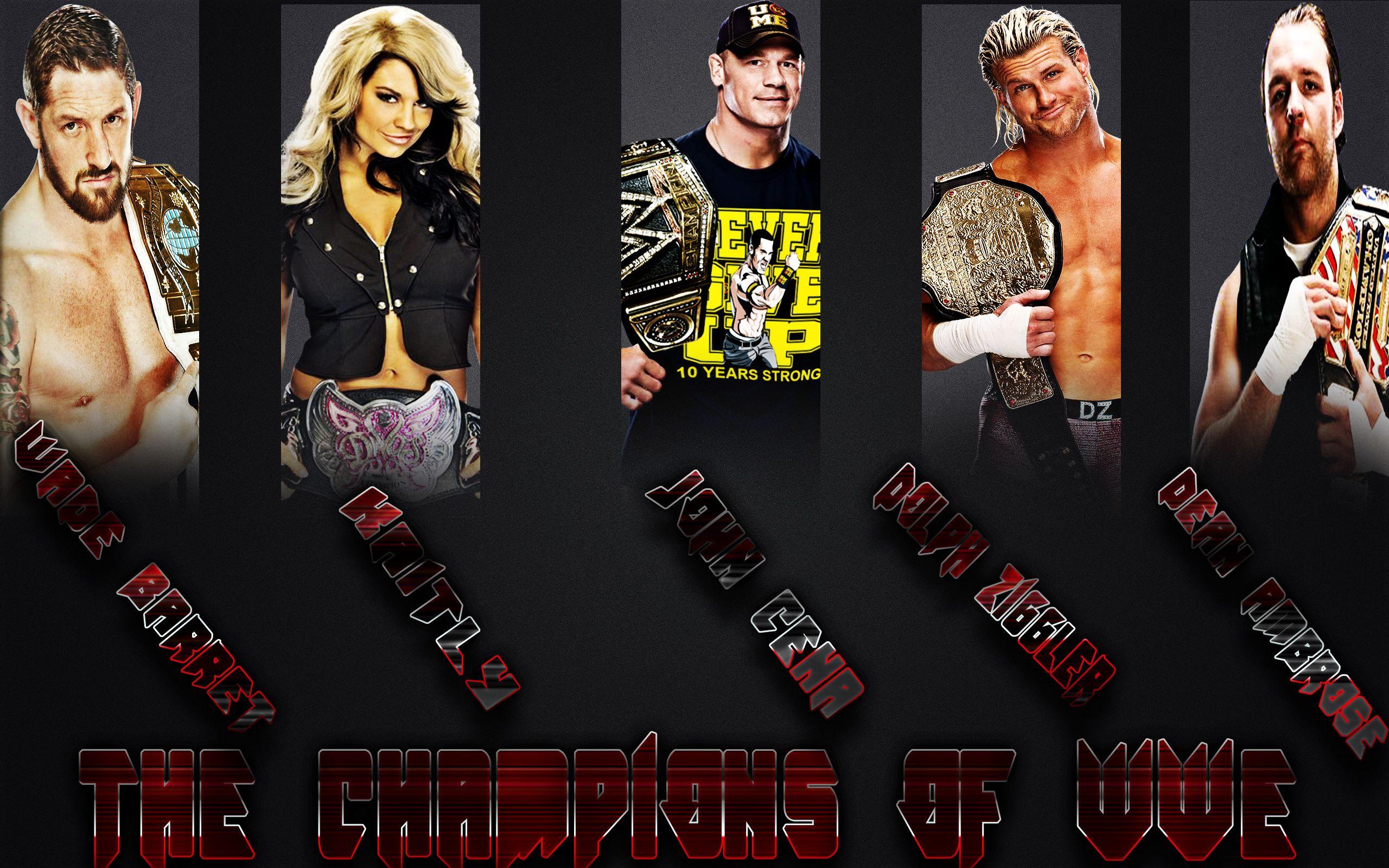 Champions Of WWE Wallpaper