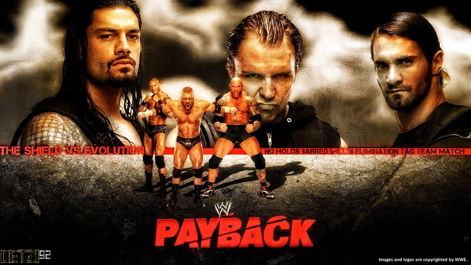 Payback 2014 Shield vs Evolution