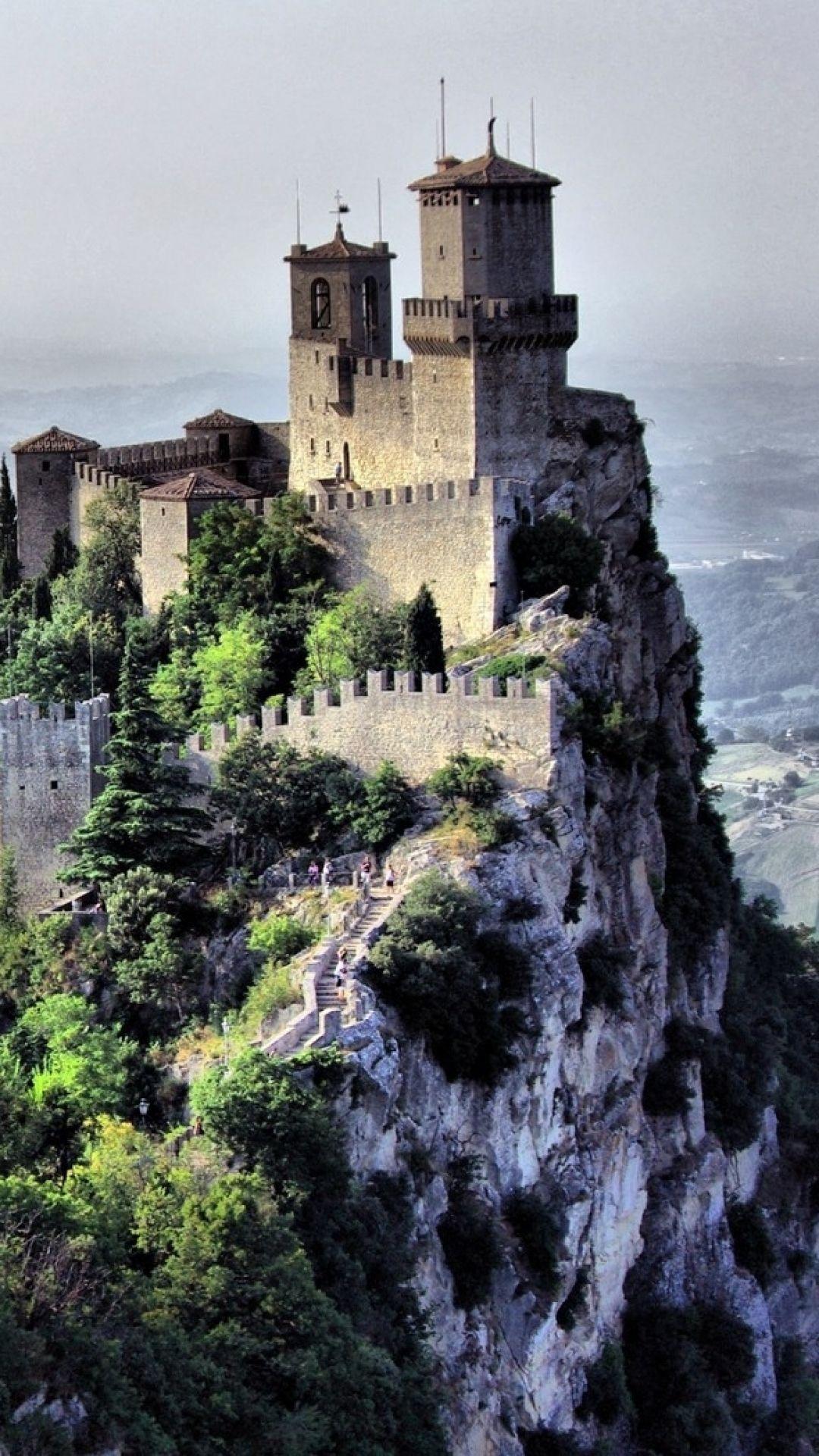Download Wallpapers 1080x1920 City, Country, San marino, Landscape