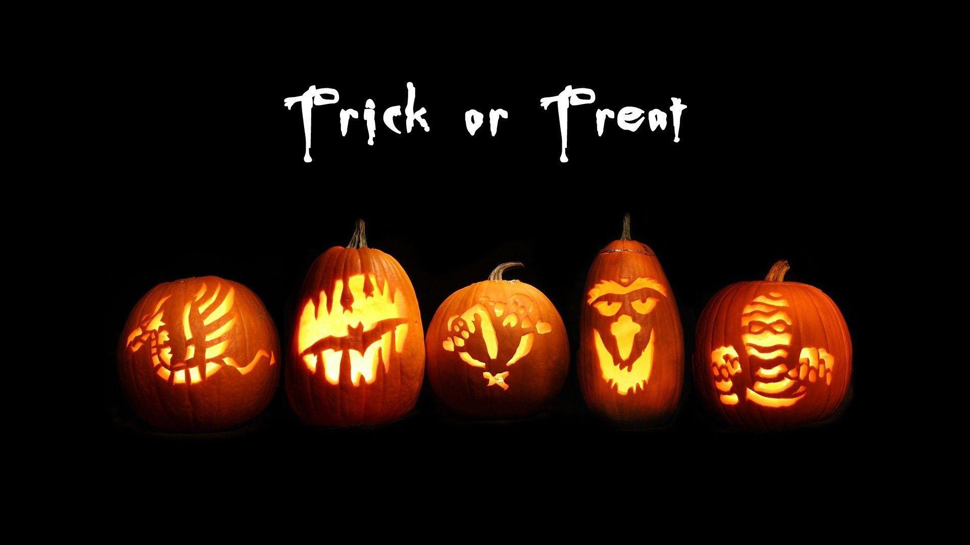 Trick or Treat Happy Halloween HD Wallpaper Backgrounds
