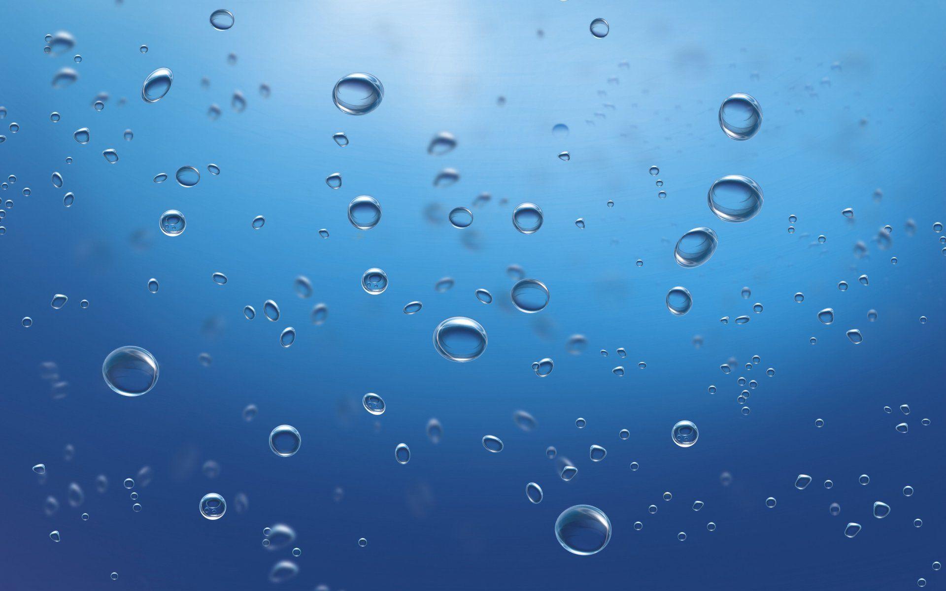 minimalism underwater bubbles water drops drop ocean sea under