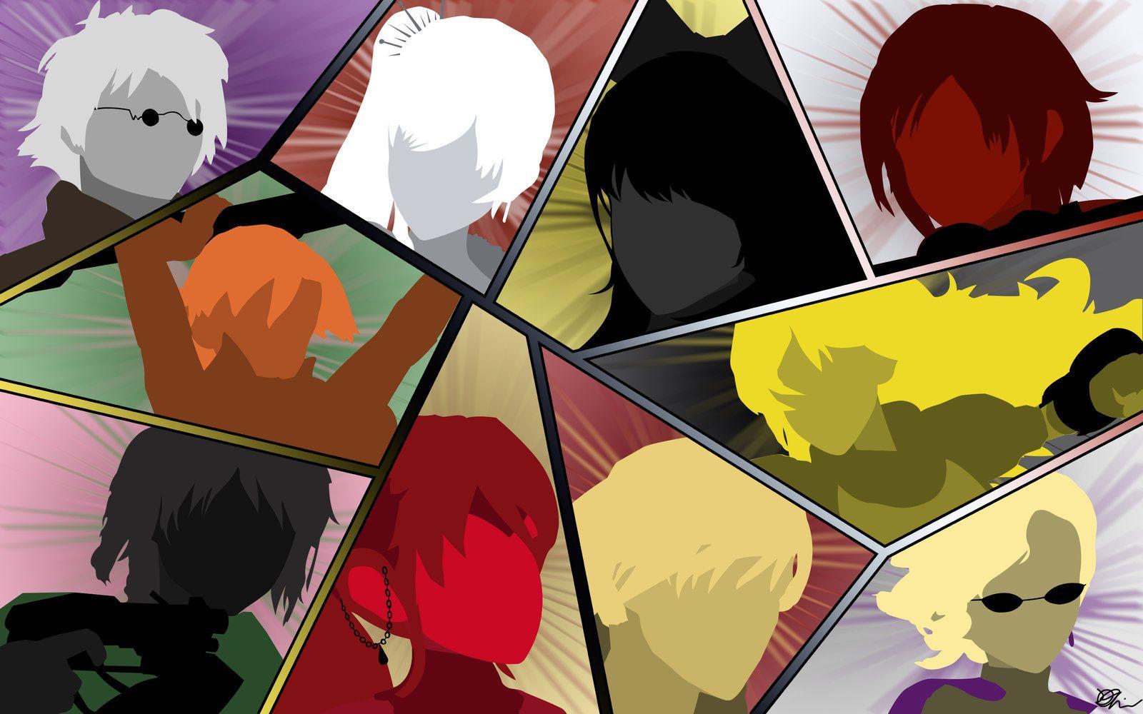 voices of RWBY; scroll down