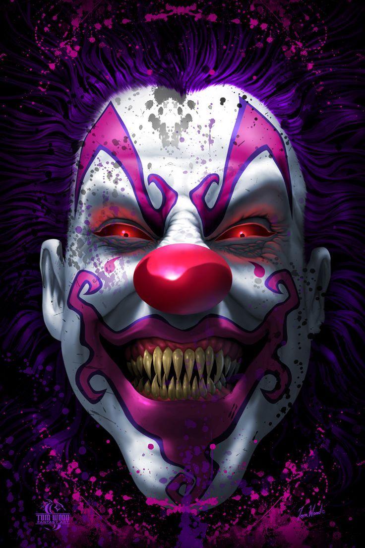best Creepy Clowns image. Creepy clown, Evil