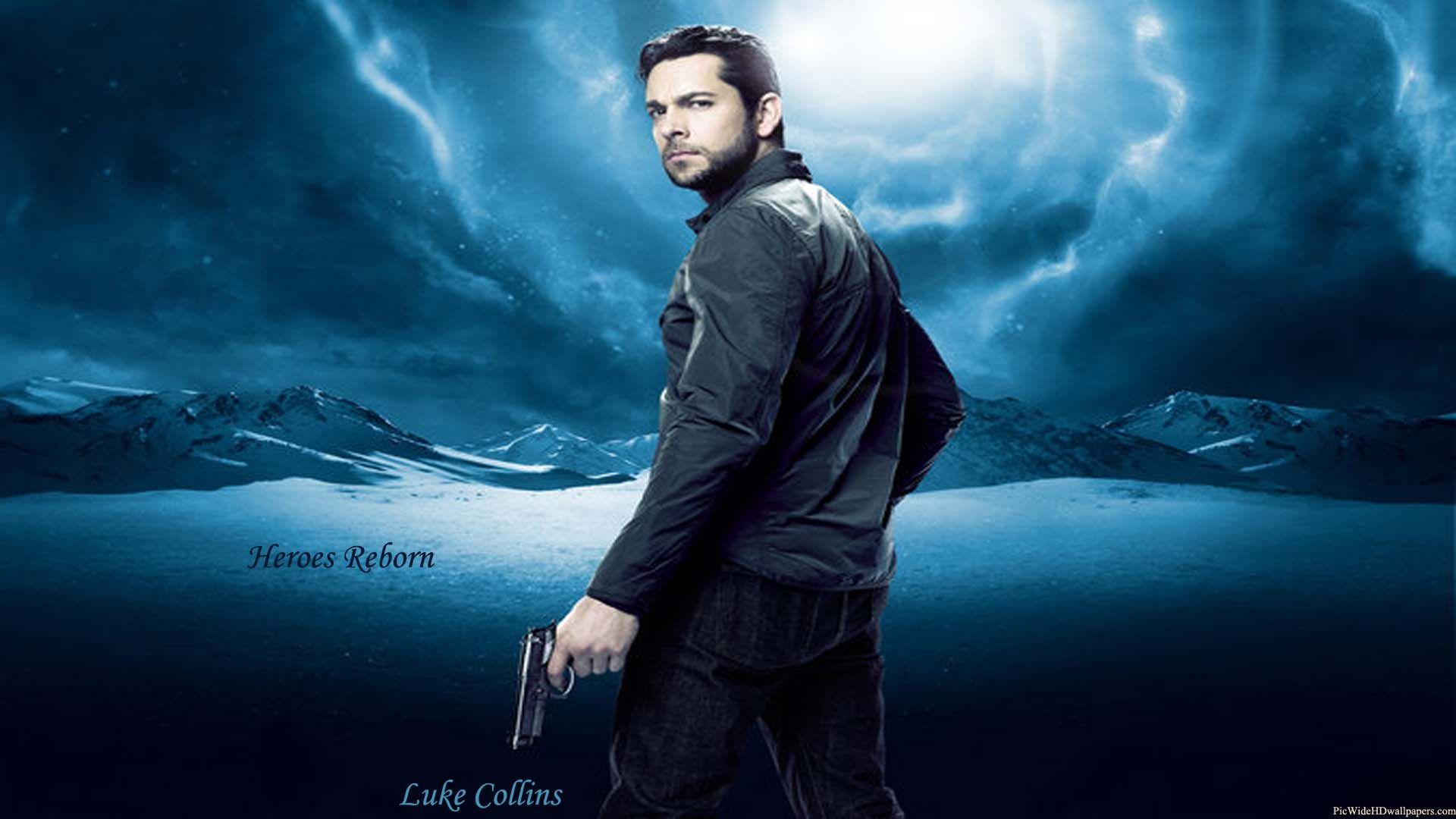 Zachary Levi As Luke Collins In Heroes Reborn Wallpaper