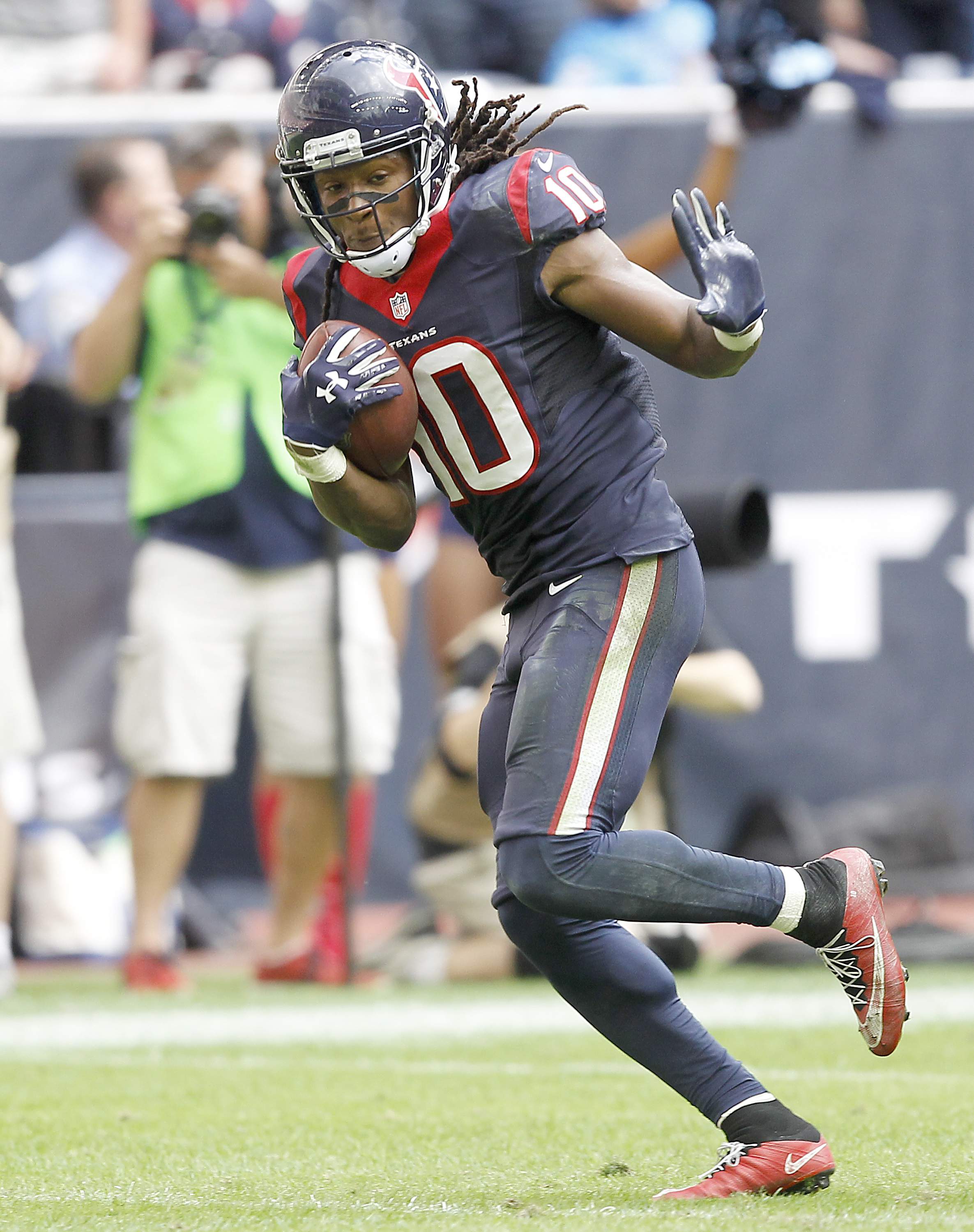 Without Andre Johnson, DeAndre Hopkins needs to step up in