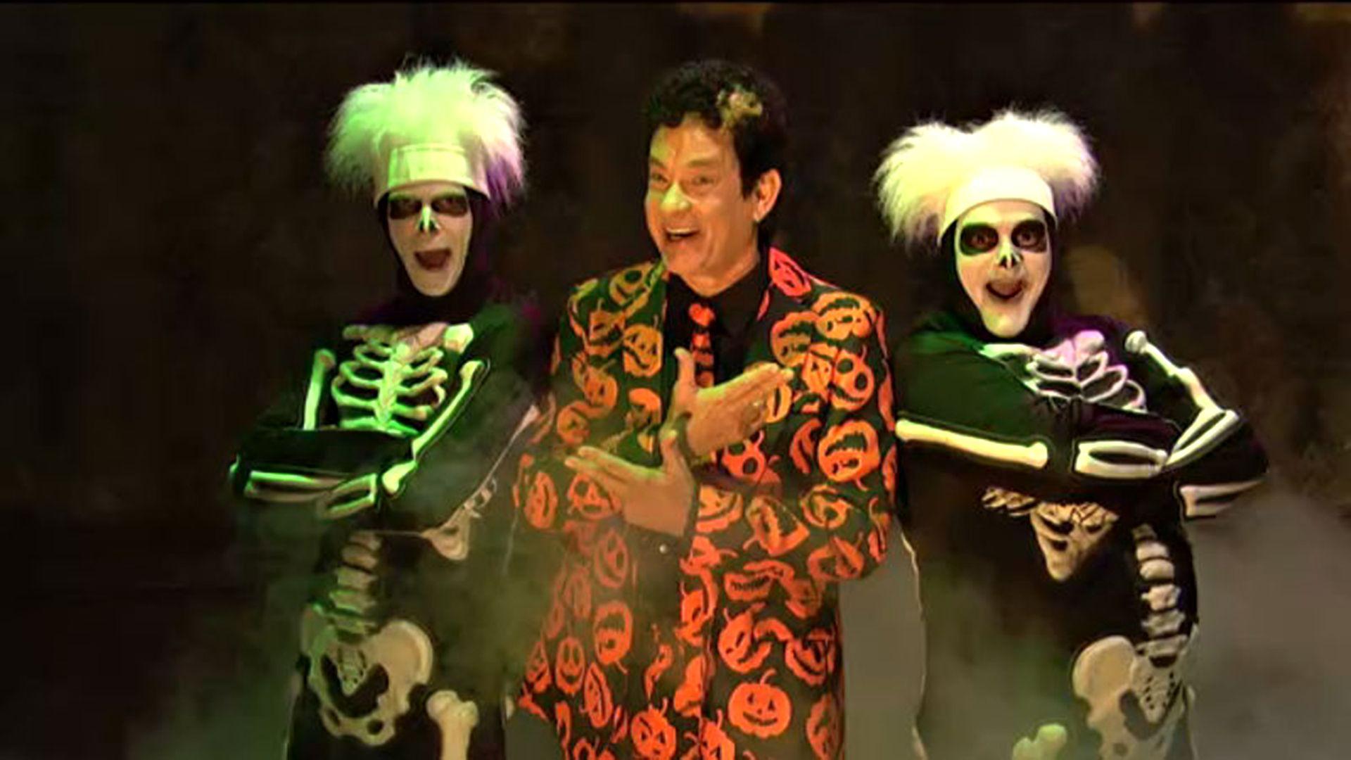Watch Haunted Elevator (ft. David S. Pumpkins) From Saturday Night