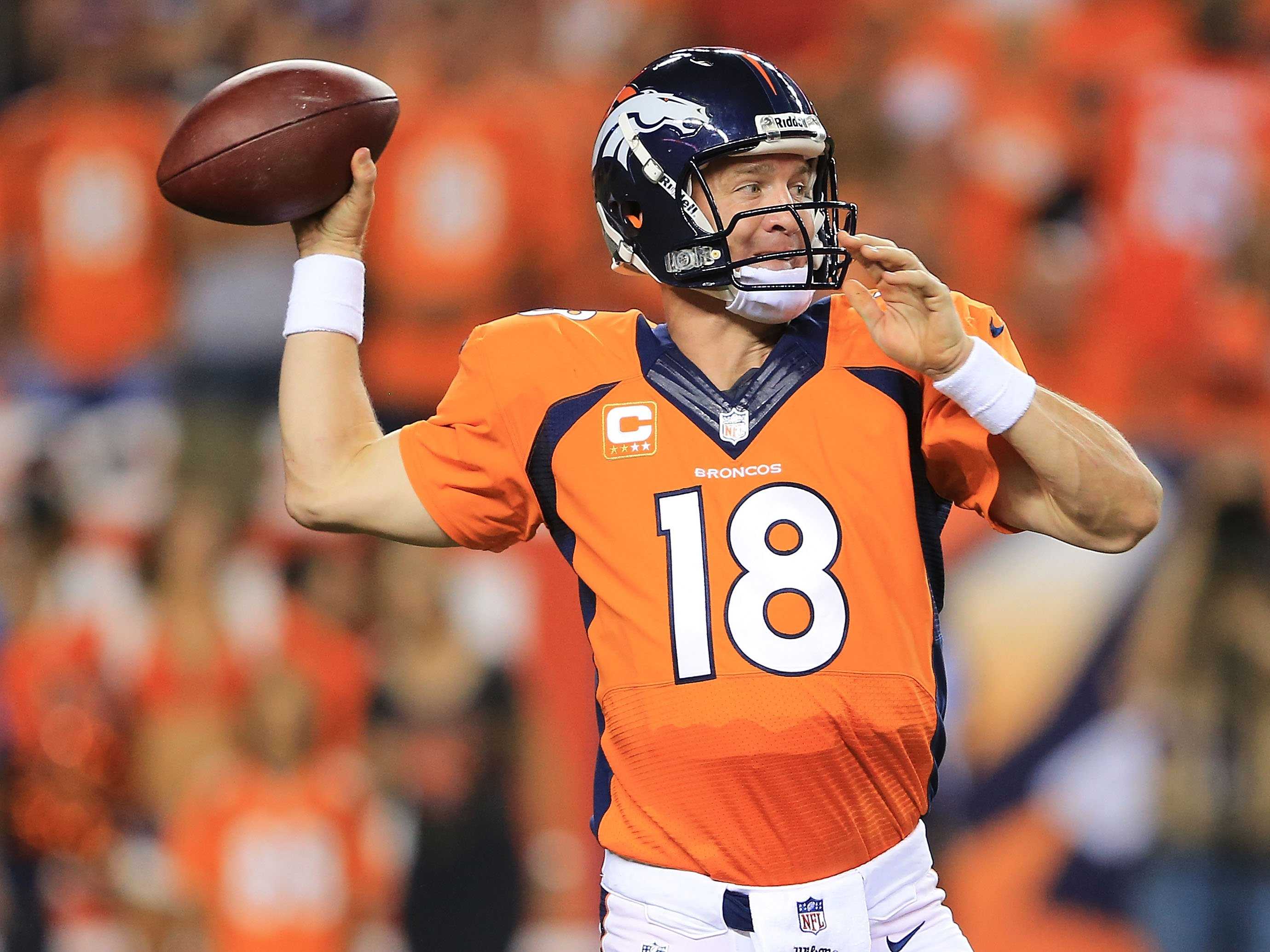 VIDEO: Peyton Manning Ties NFL Record With 7 Touchdown Passes In A