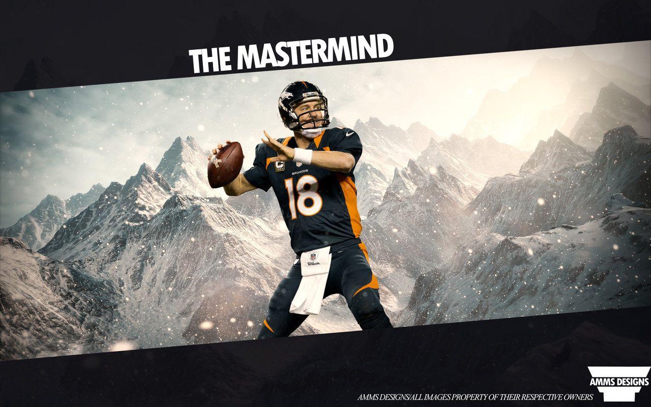 Peyton Manning 'The Mastermind' Wallpaper