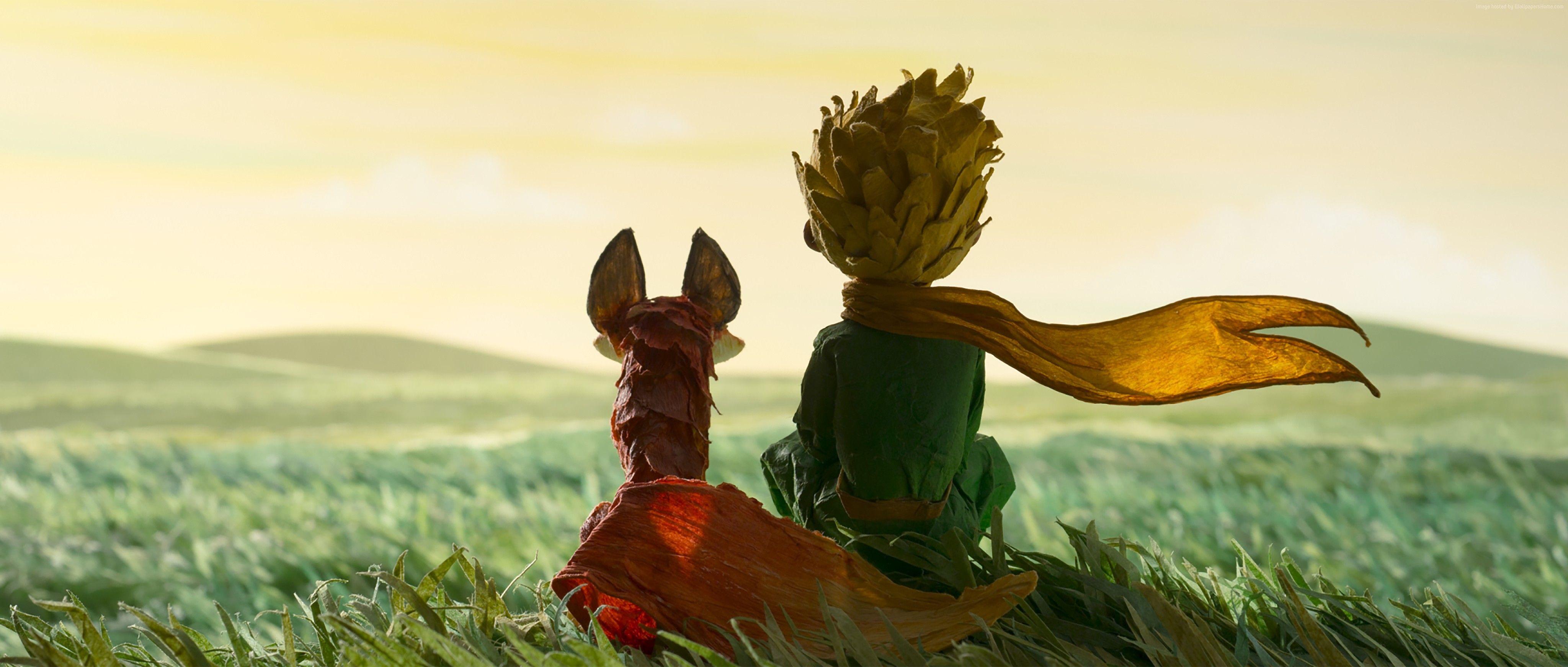 Wallpaper The Little Prince, The Fox, Movies