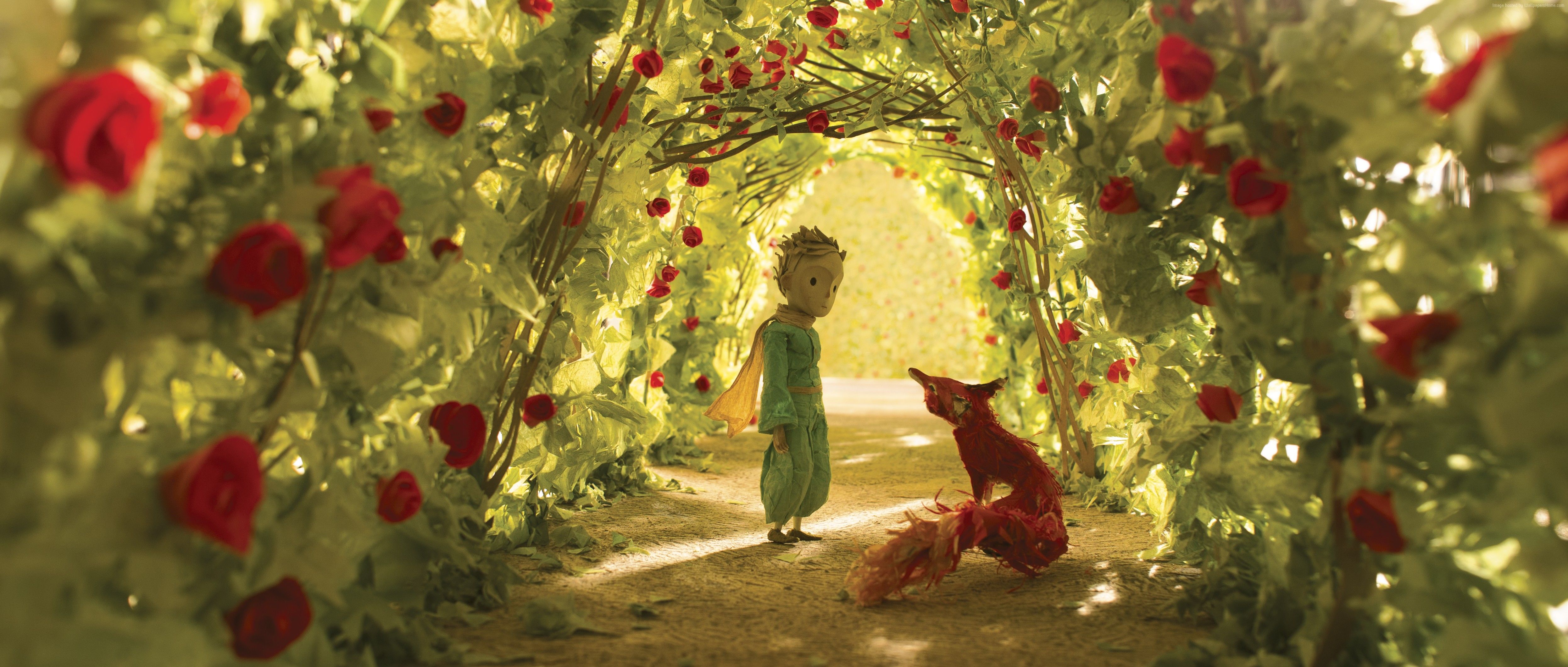 Wallpaper The Little Prince, The Fox, Movies
